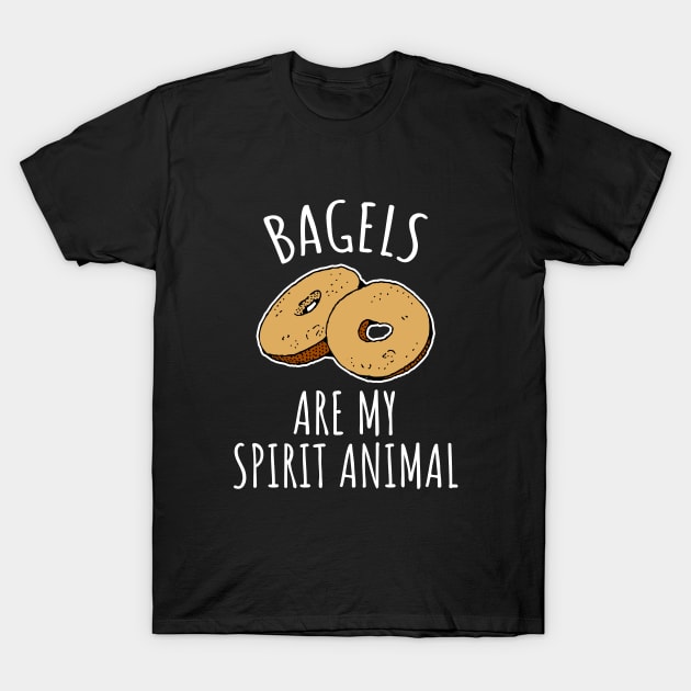 Bagels are my spirit animal T-Shirt by LunaMay